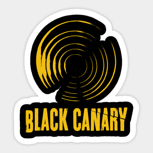 Black Canary Canary Cry Sticker